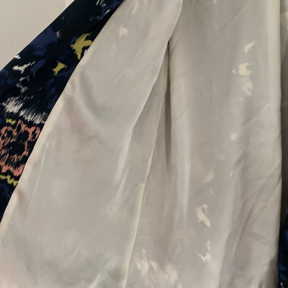 River Island 14 Floral Watercolor Open Front Blazer - Picture 4 of 13